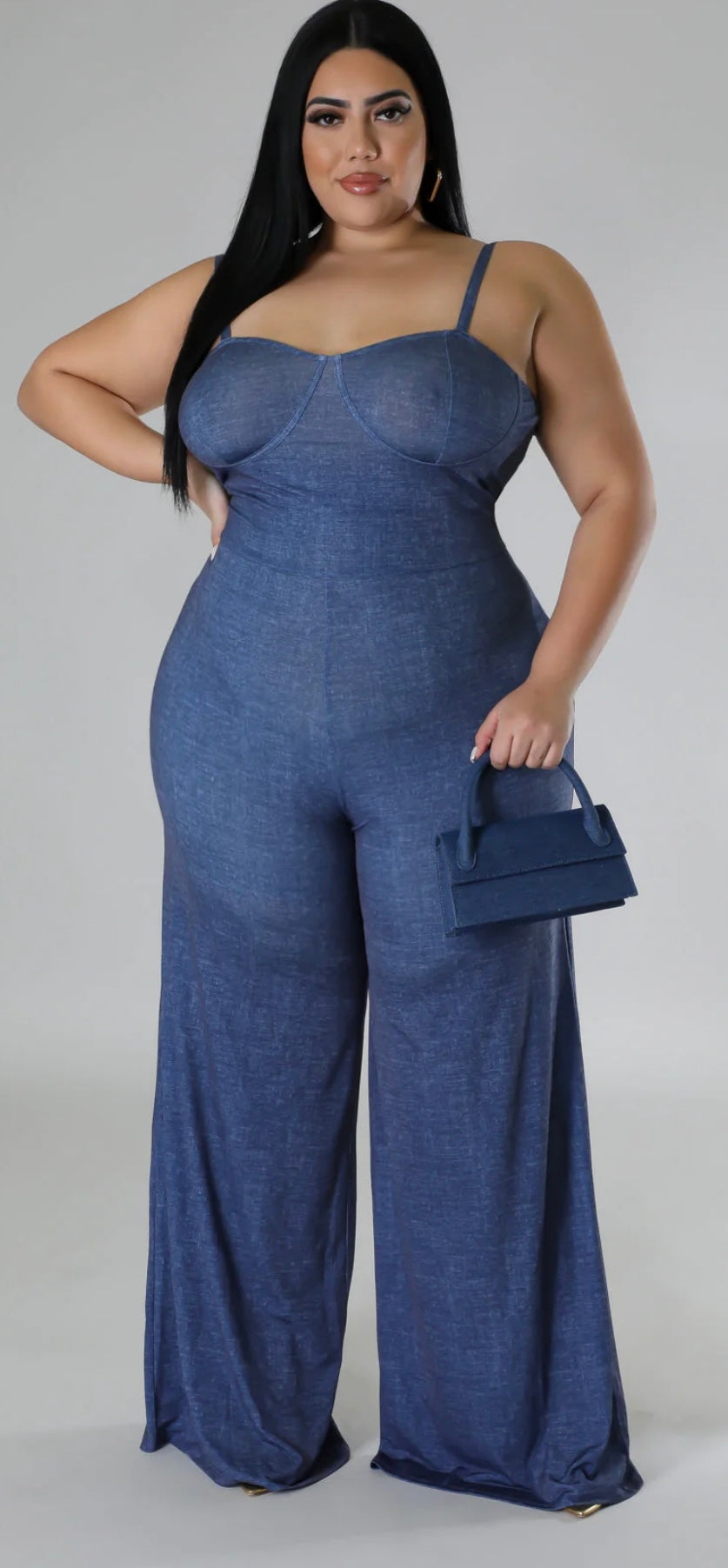 Denim Statement Piece Jumpsuit