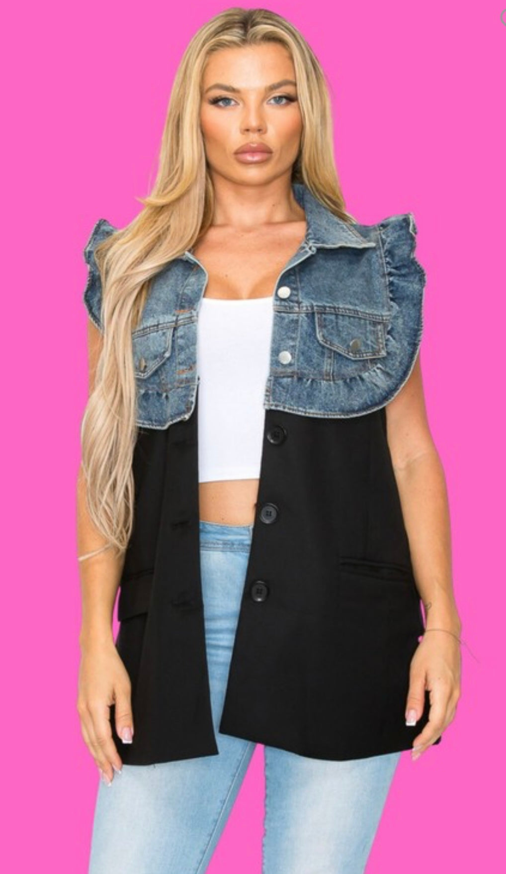 Revival Sleeveless Jacket