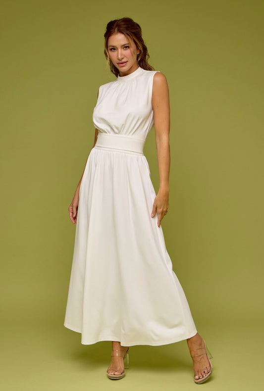 Bella 2pc Skirt Set_White