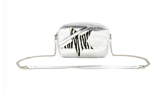 Golden Goose Mini Star Metallic Camera Bag