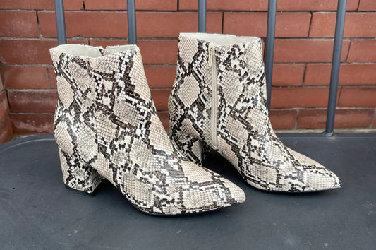 LaMode Snake Bootie