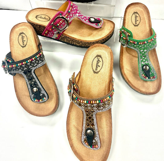 Spring Step Thong Sandals