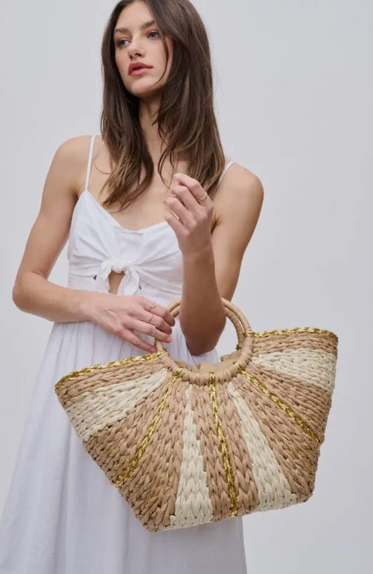 Summer Straw Tote