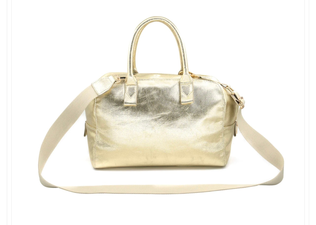 Joli Duffle Gold Bag