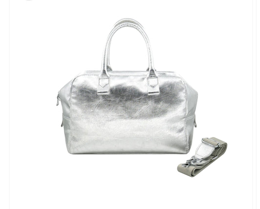 Joli Duffle Silver Bag