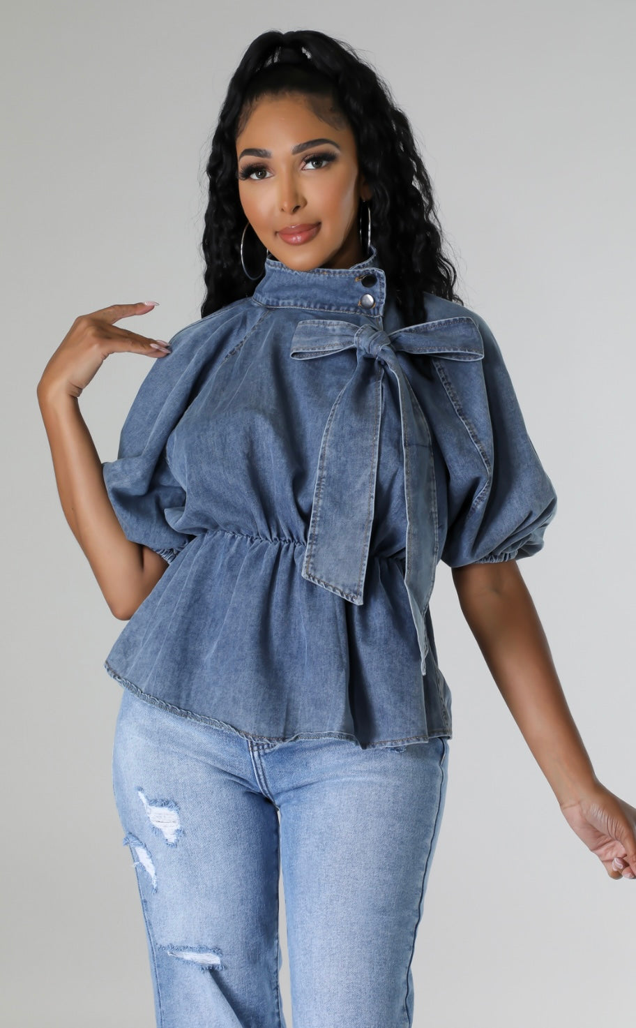 Giti Denim Top