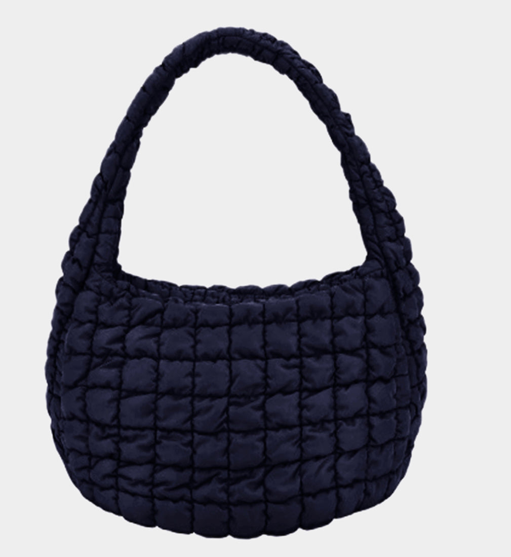 Ms. Maggie Quilted Puffer Shoulder / Crossbody Bag