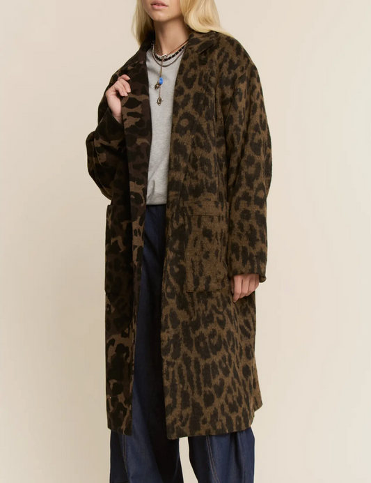 Nola Leopard Coat