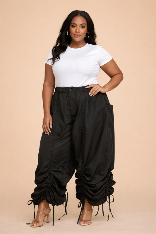 LET IT FLOW RUCHED PANTS