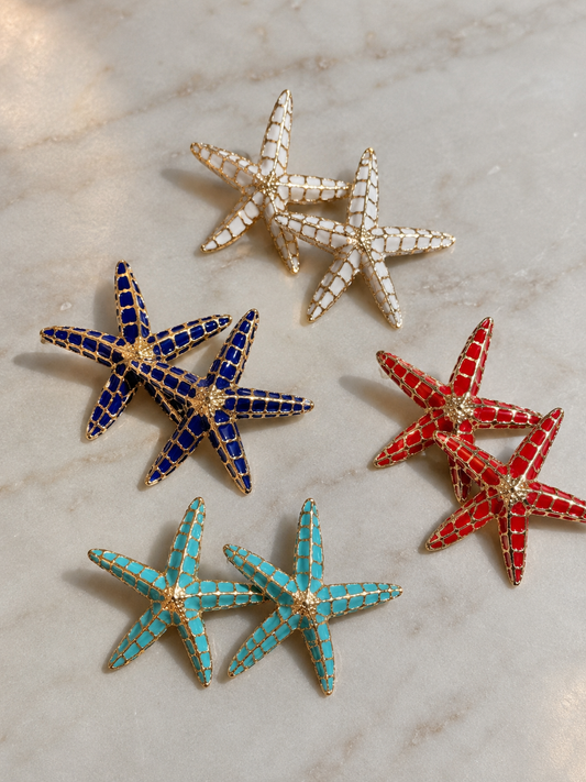 Luxe Starfish Earrings