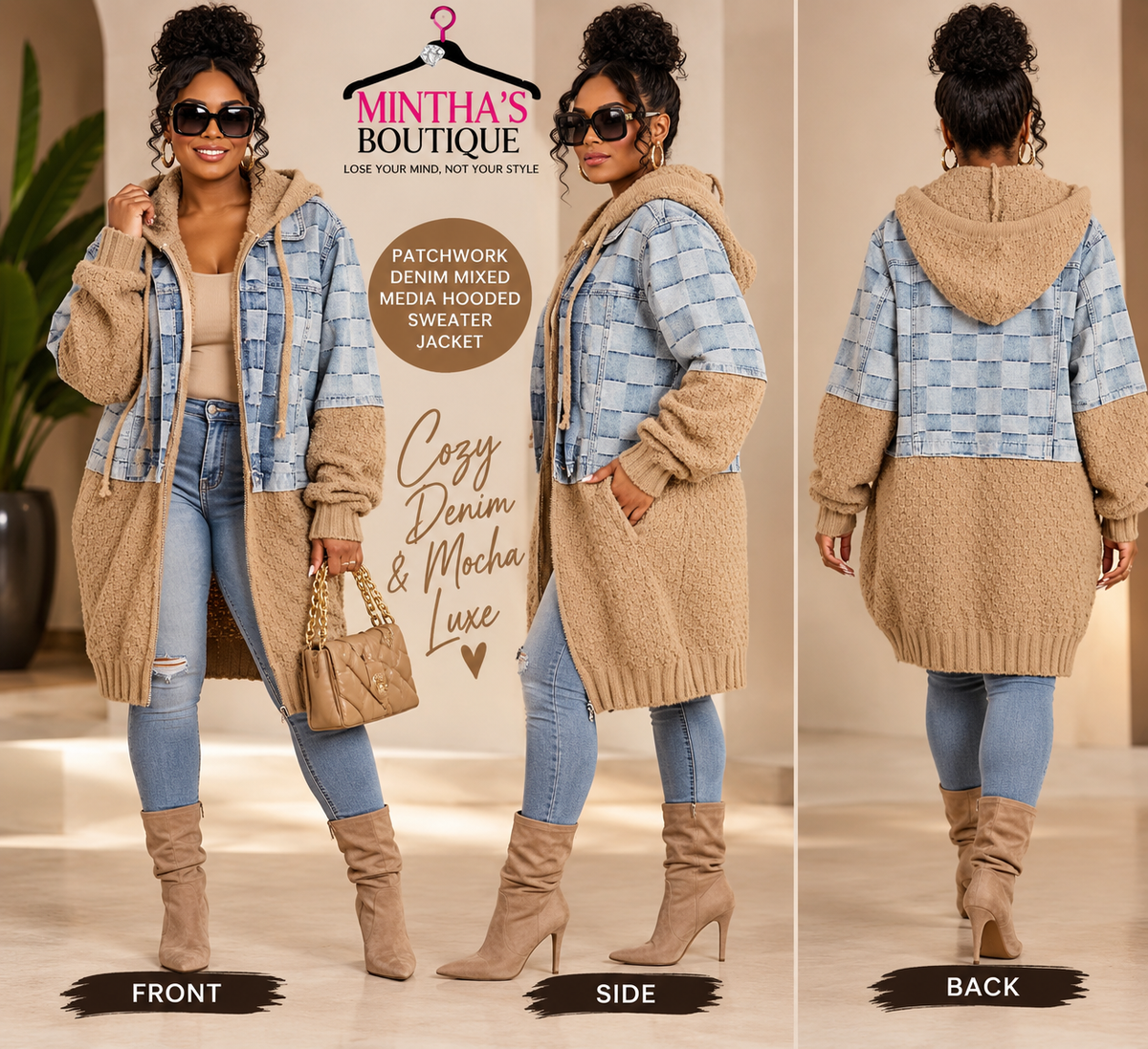 COZY DENIM & MOCHA LUXE 🤎👖