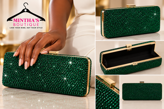 Emerald Allure Clutch