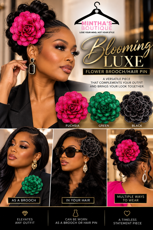 Flower Hair/Brooch