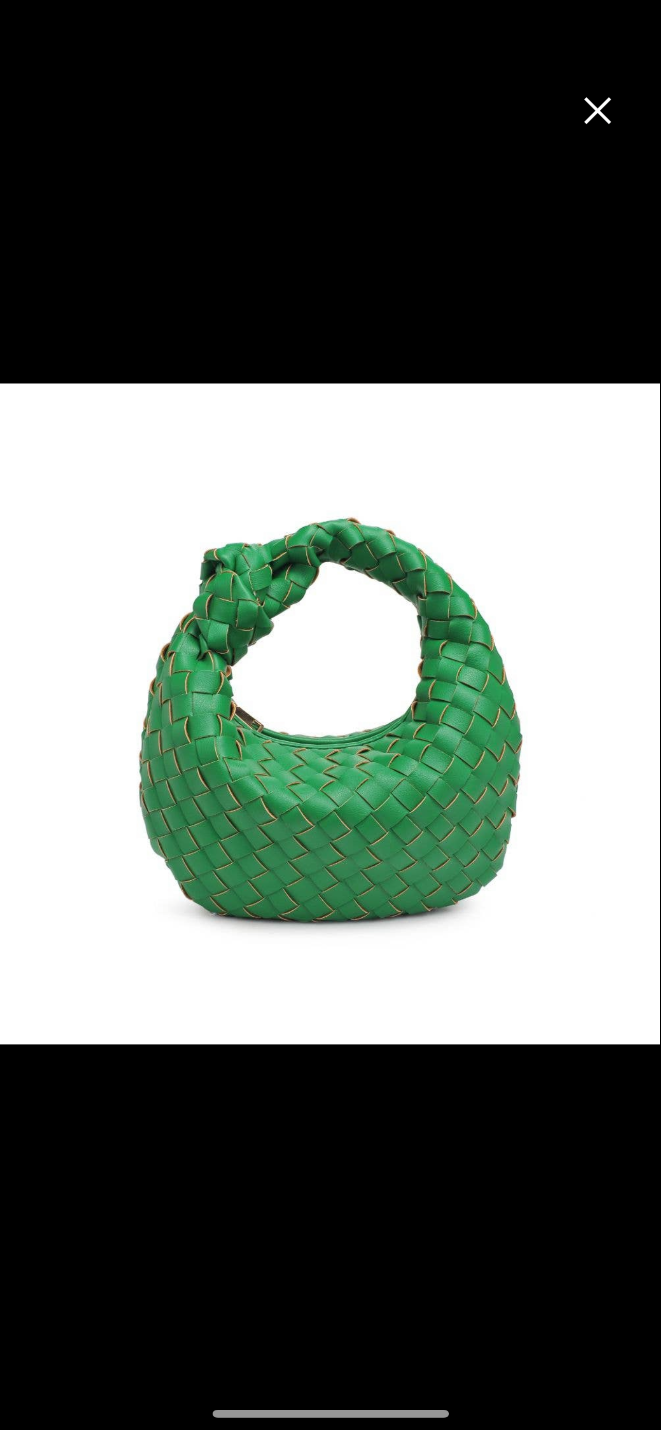 Modern Chic Woven Bag