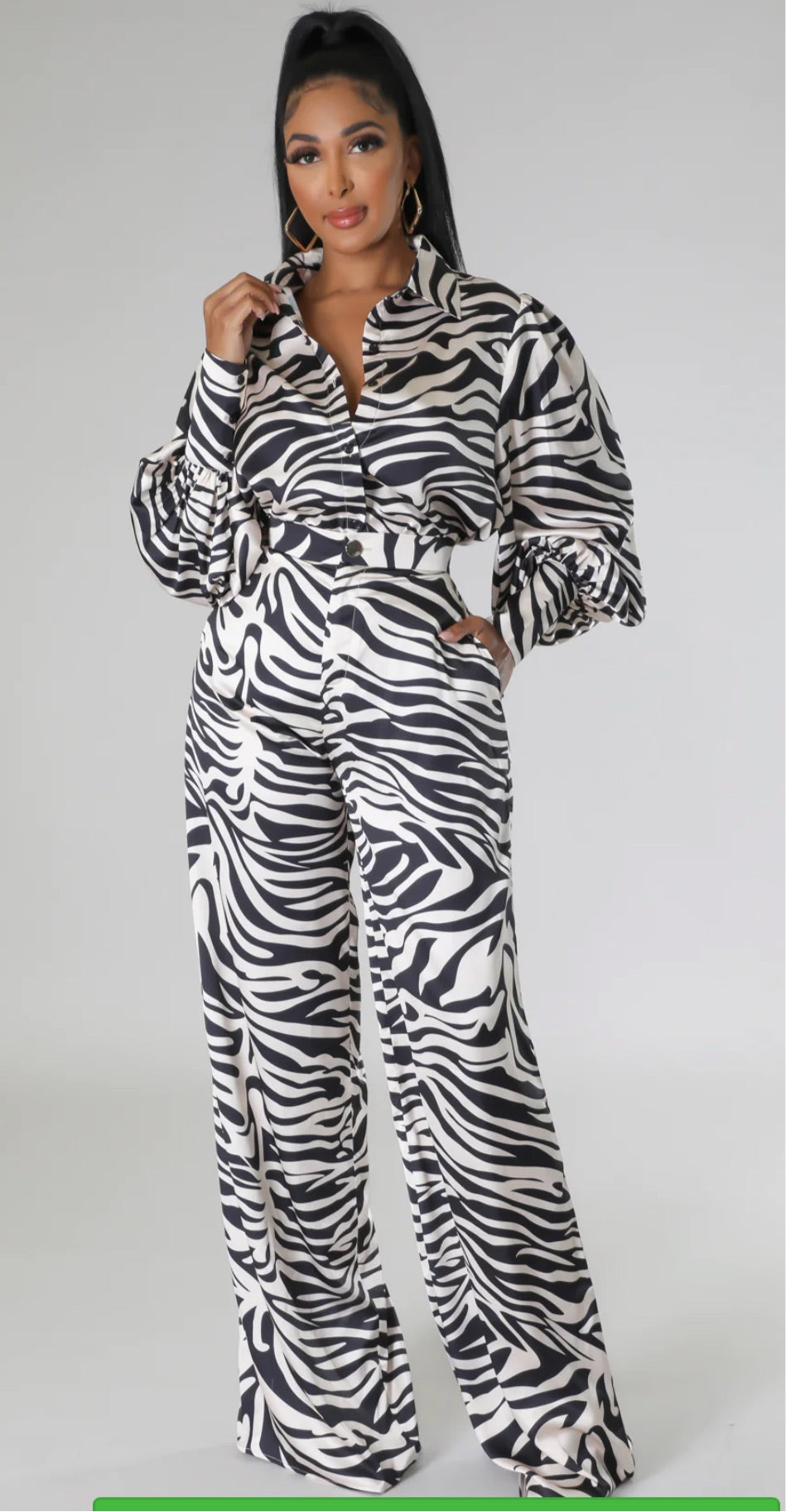 Wildly 2pc Animal Print Set