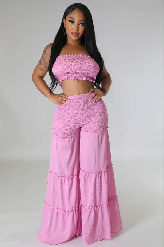Beach Vibe Tube Set _ Pink
