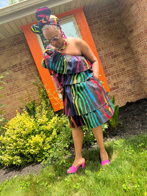 Kia One Shoulder Dress