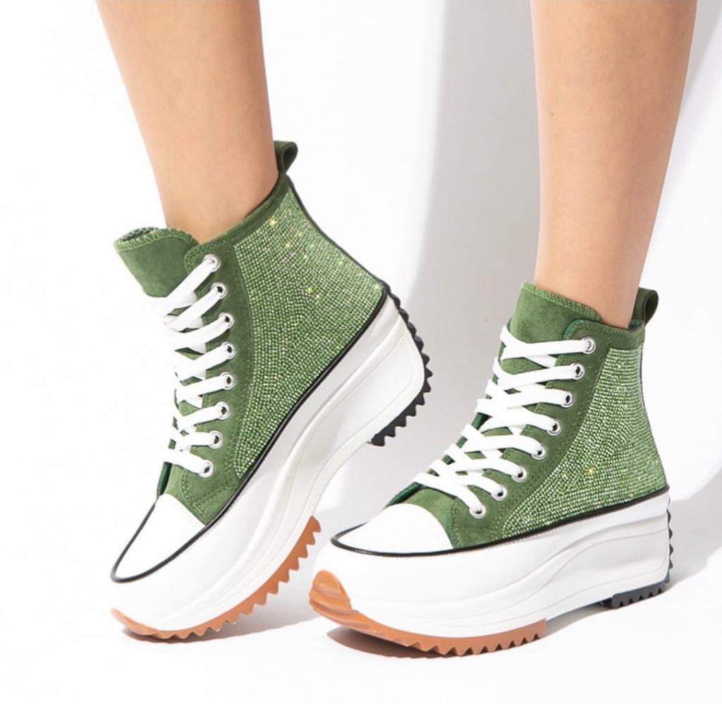Skylar Wedge Sneaker _ (Suggest Going Up in Size)