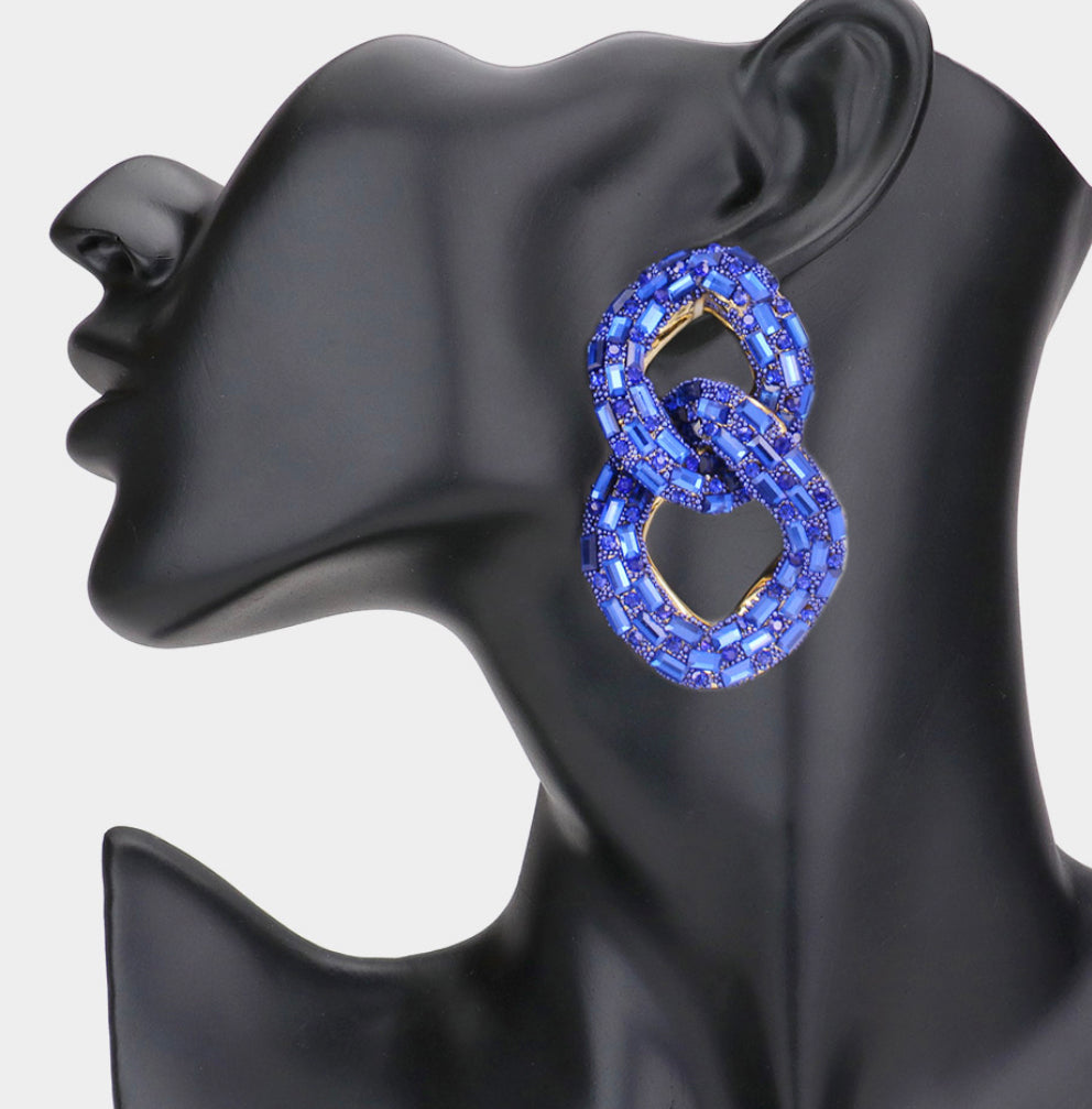 Crystal Link  Earring